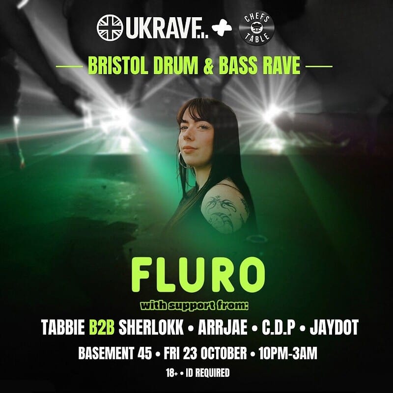 UKRAVE x CHEFS TABLE: Drum & Bass