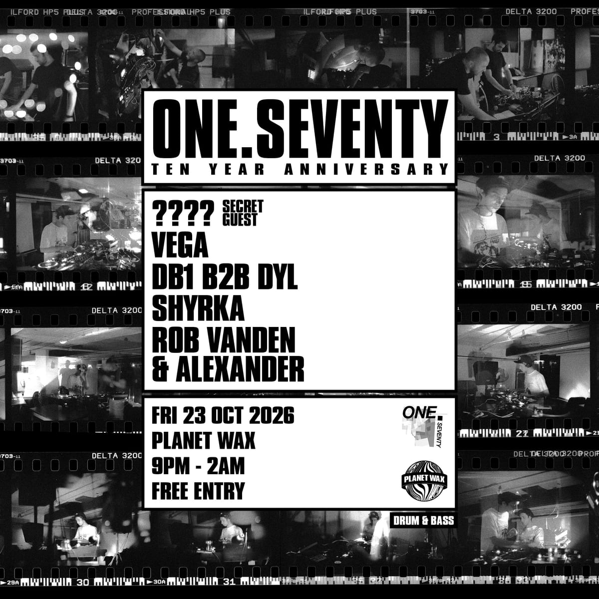 ONE.SEVENTY: 10 Year Anniversary