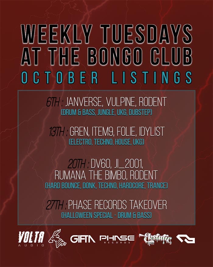 Volta Audio: Phase Records Takeover - Halloween Special